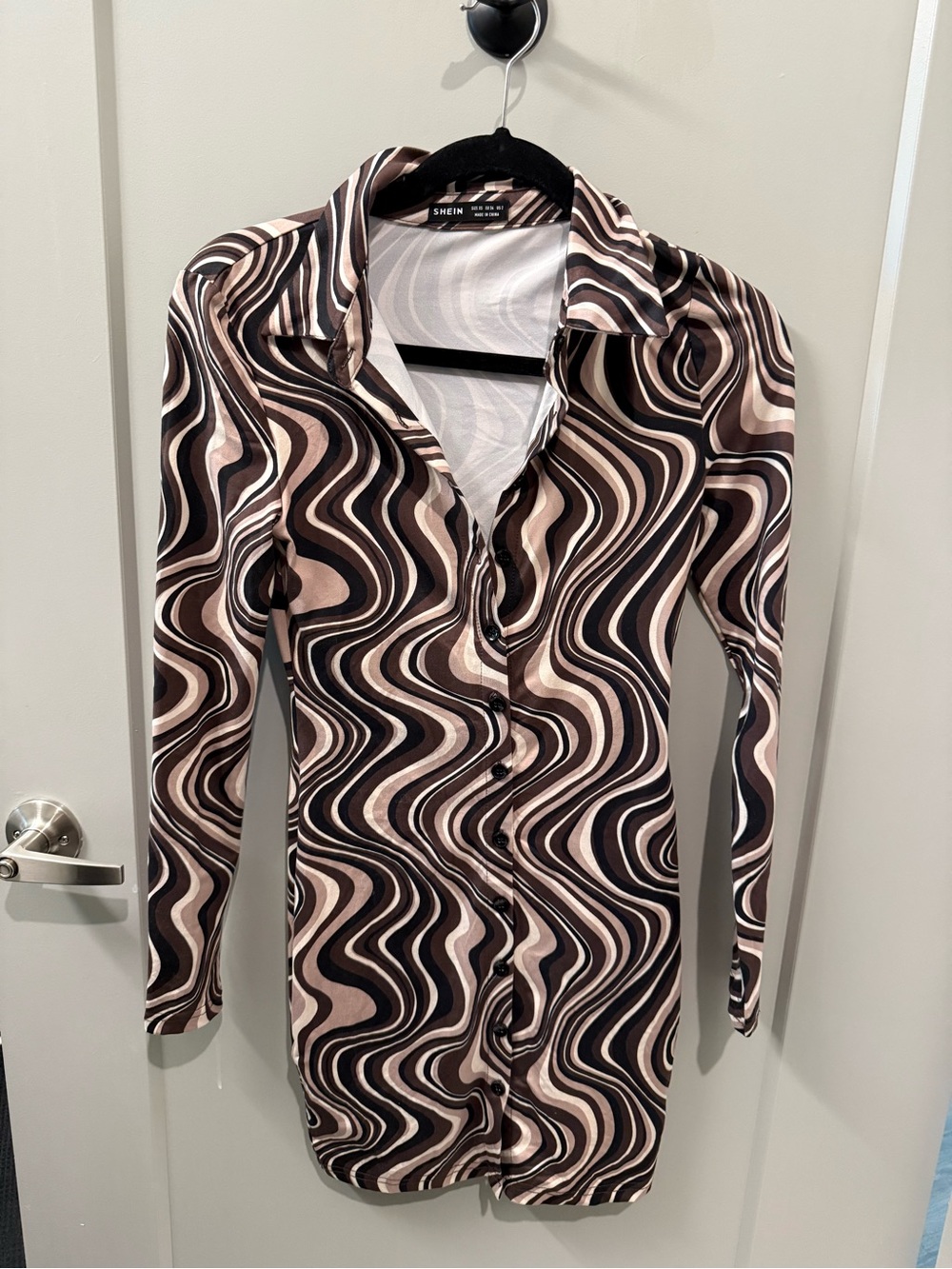Retro style mini dress